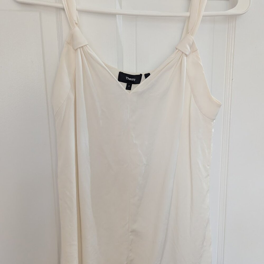 theory silk top